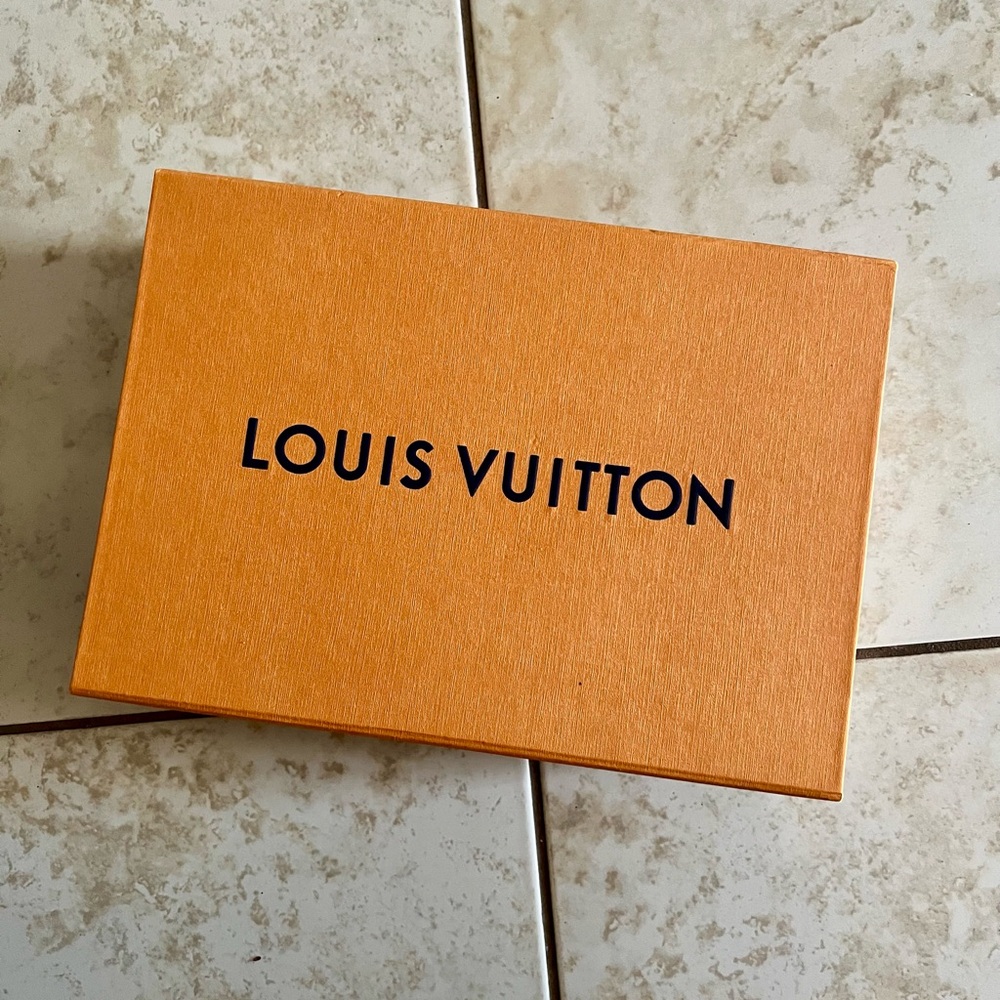 Louis Vuitton Signature Orange Bag Box